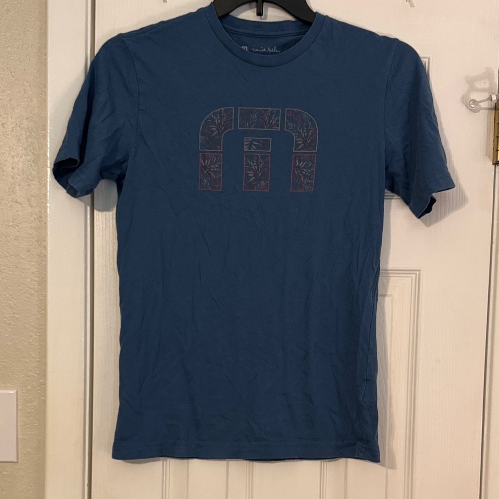 Travis Mathew Navy Graphic Tee